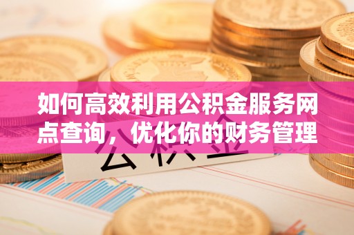 平原如何高效利用公积金服务网点查询，优化你的财务管理