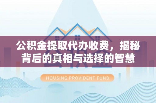 平原公积金提取代办收费，揭秘背后的真相与选择的智慧