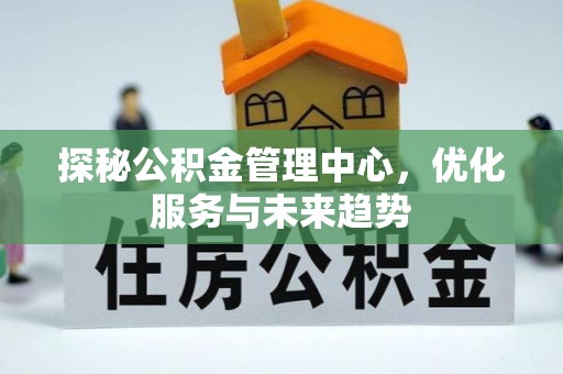 平原探秘公积金管理中心，优化服务与未来趋势