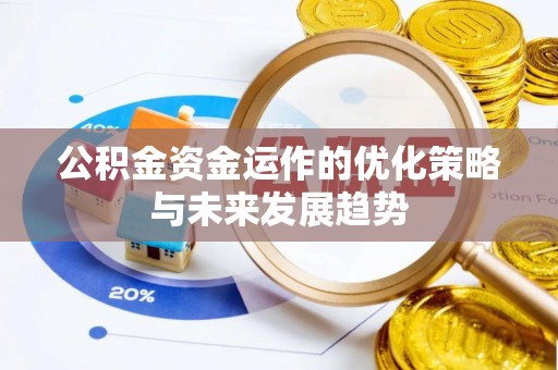 平原公积金资金运作的优化策略与未来发展趋势