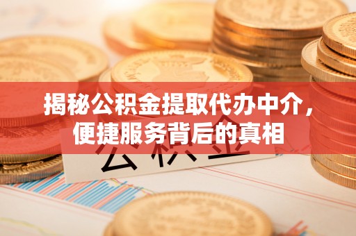 平原揭秘公积金提取代办中介，便捷服务背后的真相