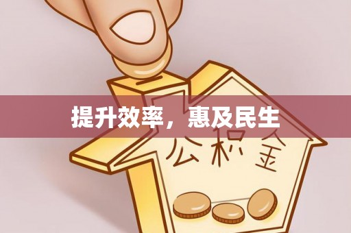 平原提升效率，惠及民生