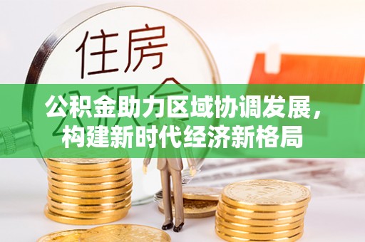 平原公积金助力区域协调发展，构建新时代经济新格局