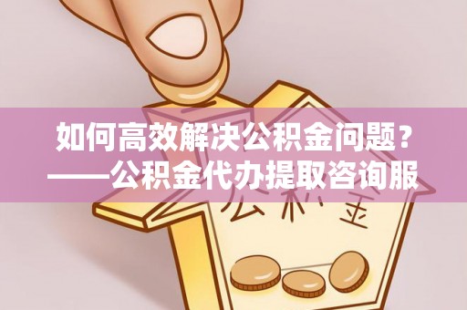 平原如何高效解决公积金问题？——公积金代办提取咨询服务指南