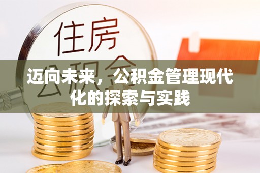 平原迈向未来，公积金管理现代化的探索与实践