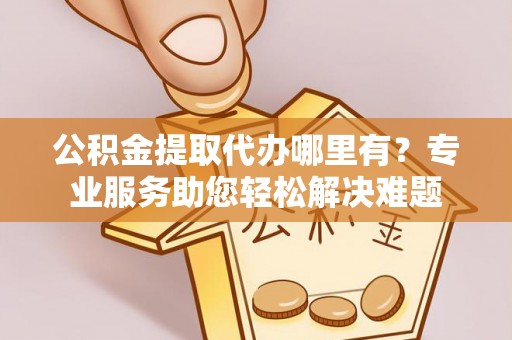 平原公积金提取代办哪里有？专业服务助您轻松解决难题