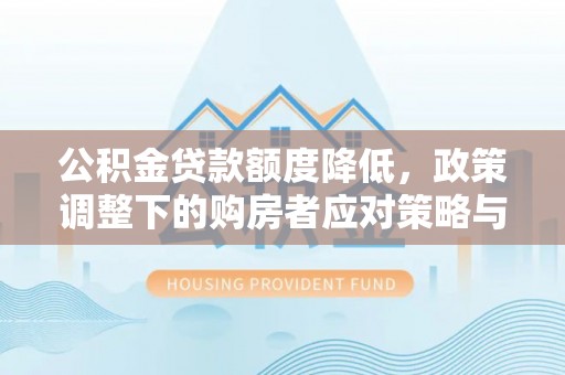 平原公积金贷款额度降低，政策调整下的购房者应对策略与未来趋势