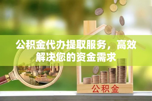 平原公积金代办提取服务，高效解决您的资金需求