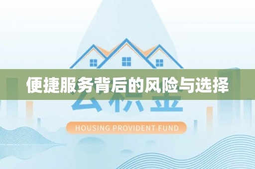 平原便捷服务背后的风险与选择